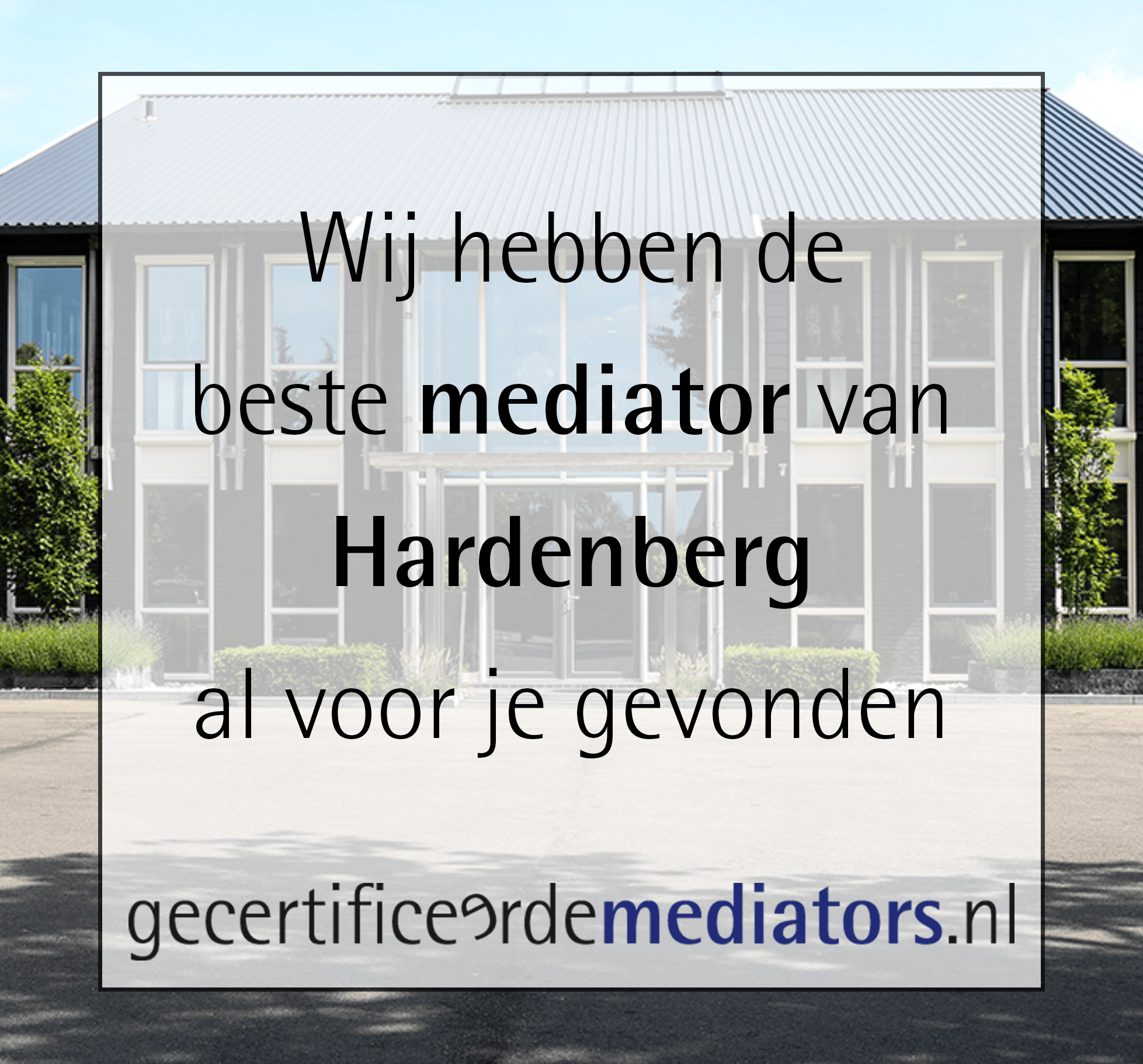 mediator hardenberg echtscheiding