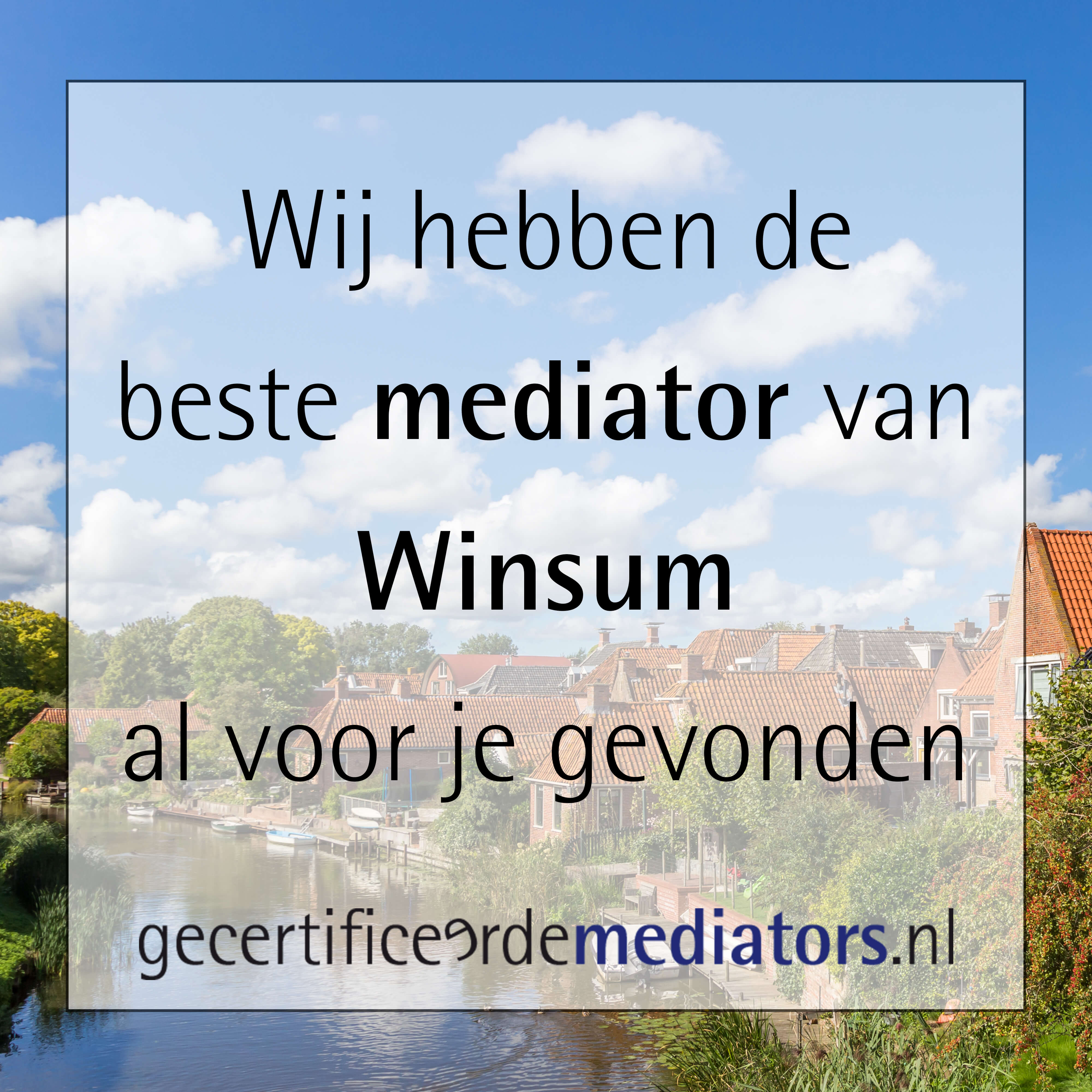 mediator winsum echtscheiding