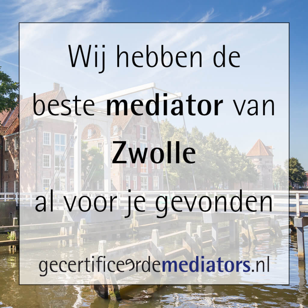 mediator zwolle echtscheiding