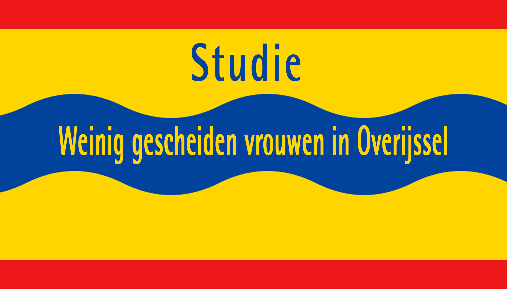 Weinig gescheiden vrouwen in Overijssel