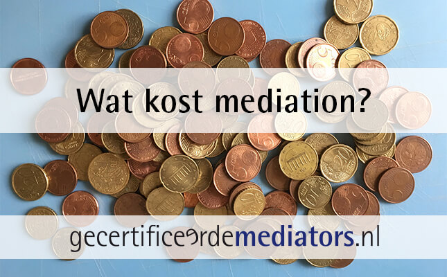 kosten mediation uurtarief mediator