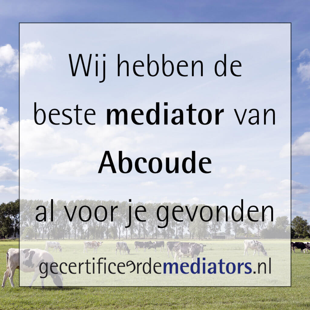 mediator abcoude echtscheiding