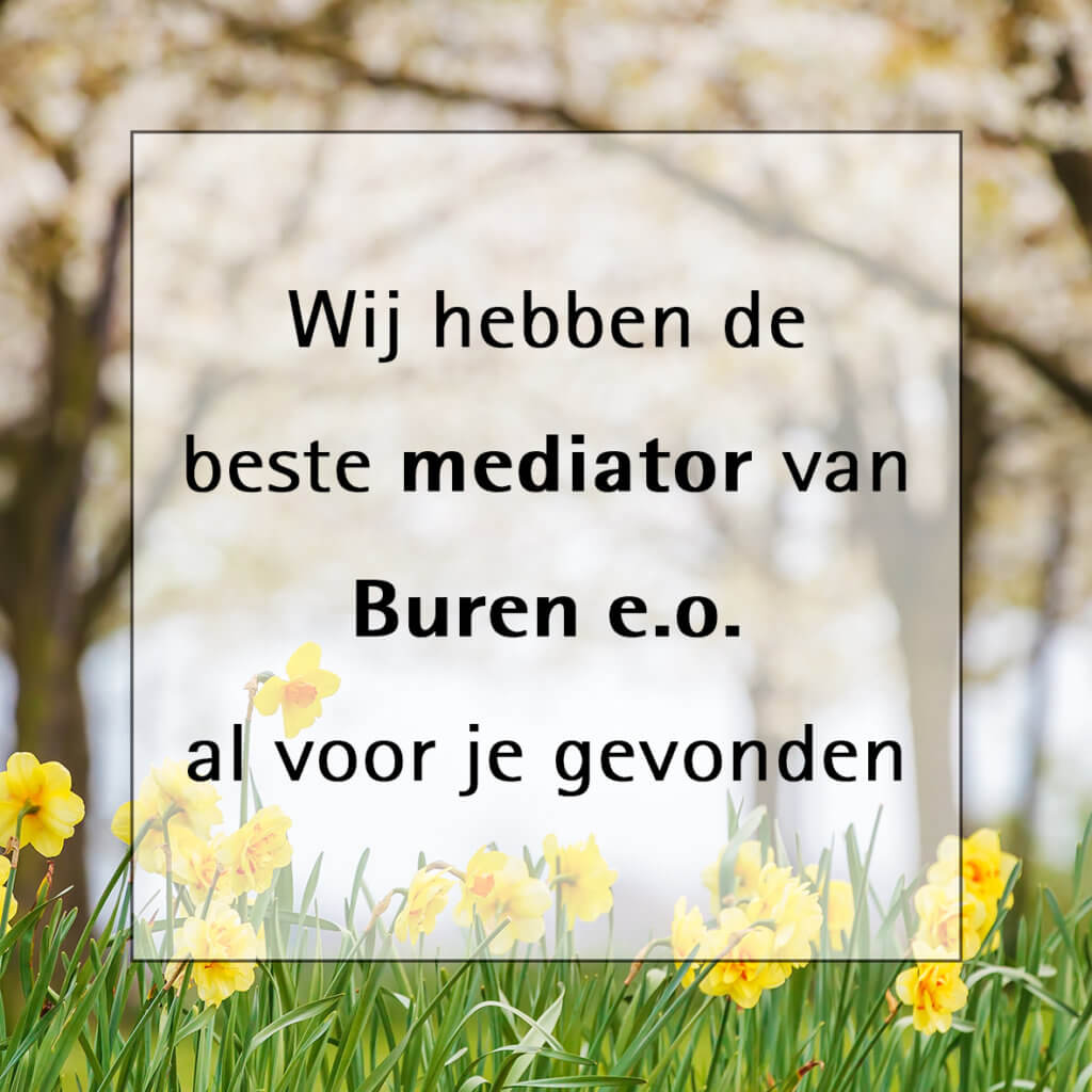 mediator buren echtscheiding