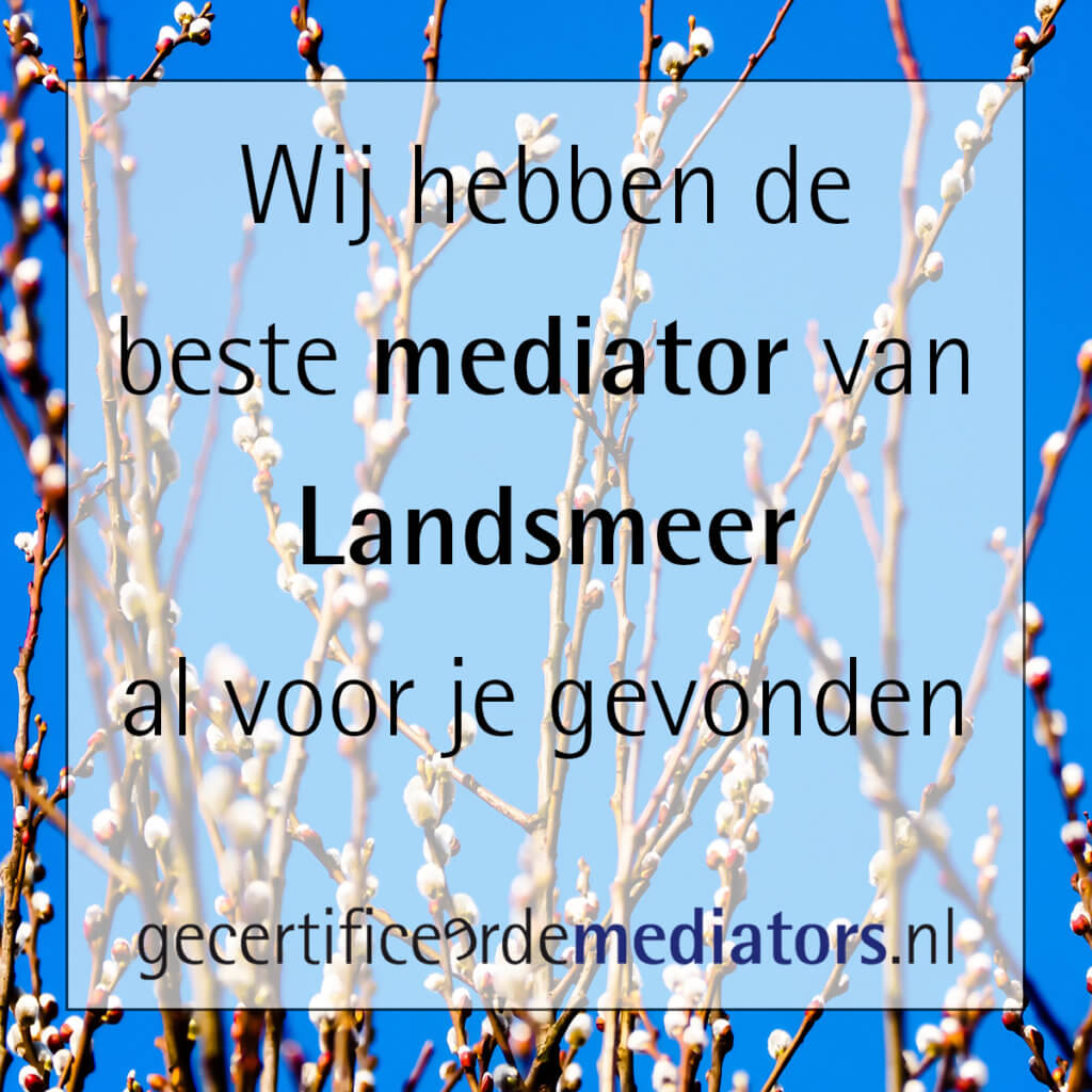 mediator landsmeer echtscheiding