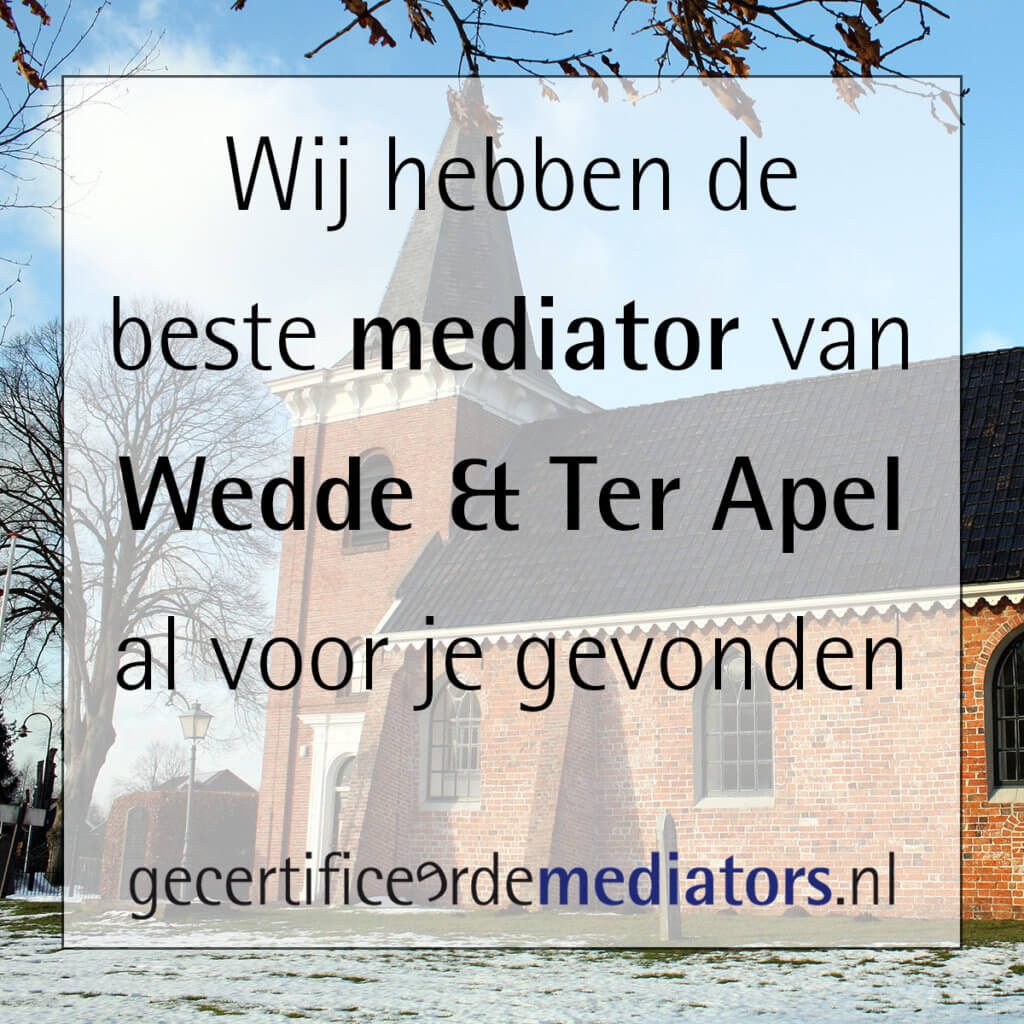 mediator wedde ter apel echtscheiding