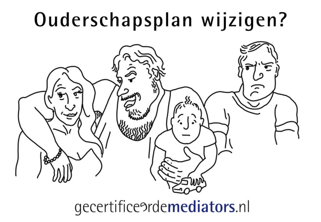 ouderschapsplan wijzigen