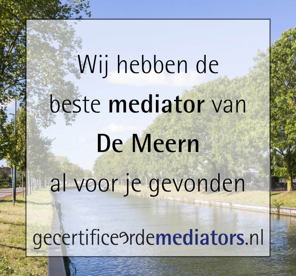 mediator de meern echtscheiding