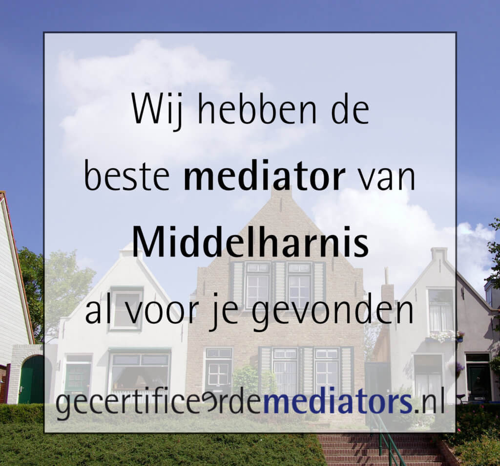 mediator middelharnis echtscheiding