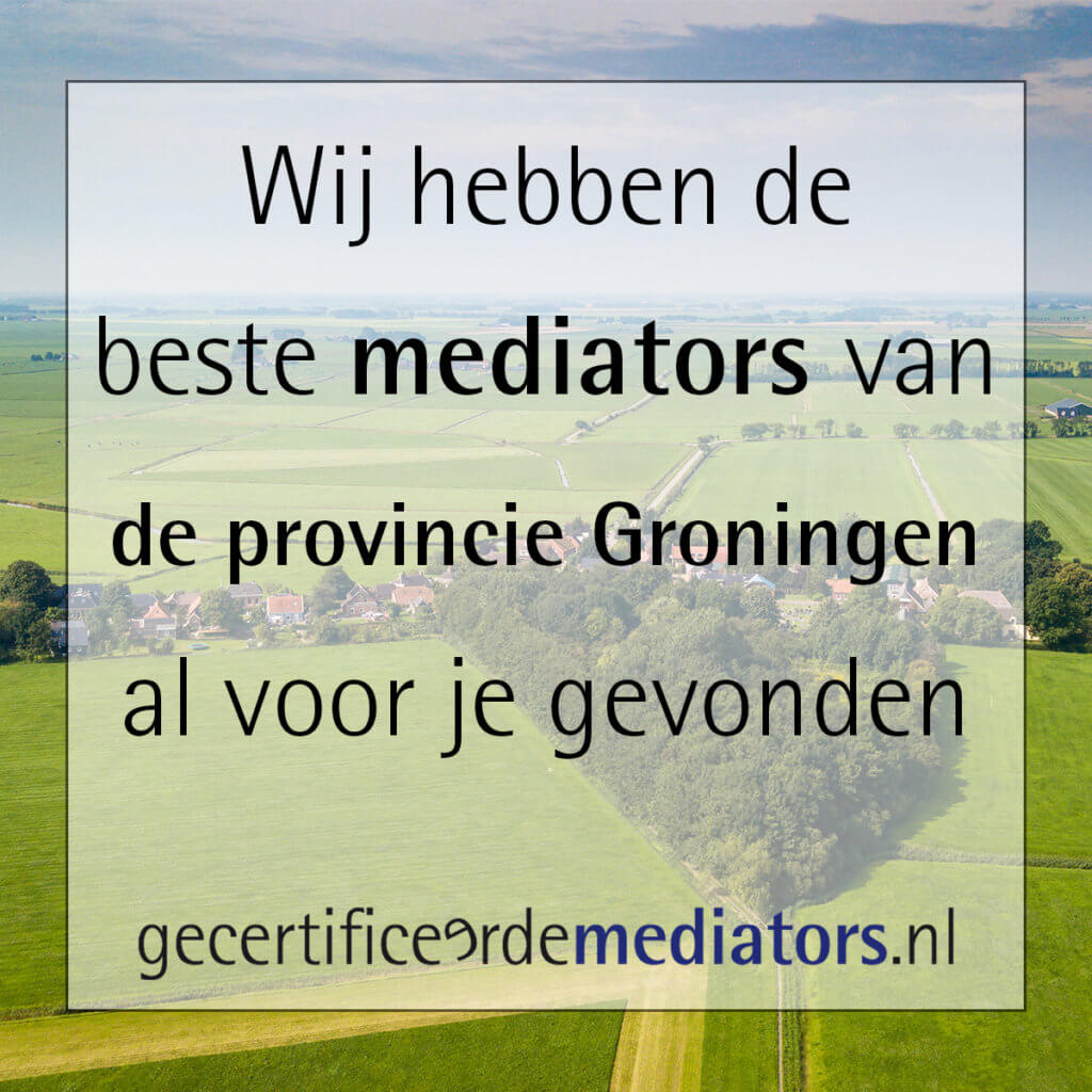 mediator provincie groningen echtscheiding