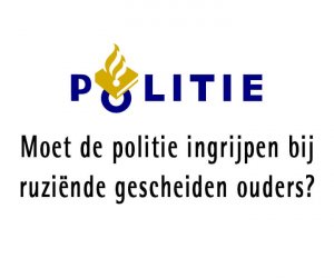 Kan politie vechtscheiding voorkomen?