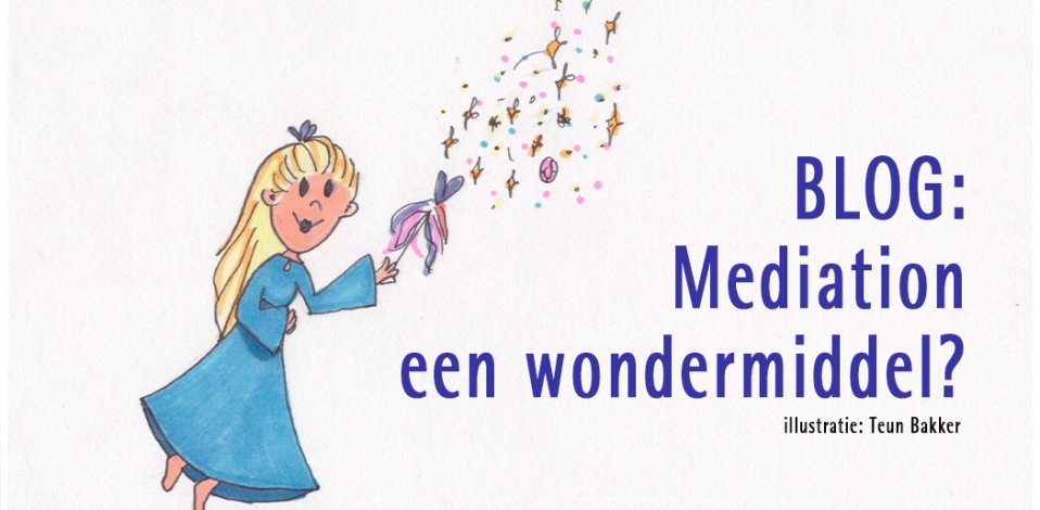 BLOG: Mediation een wondermiddel?